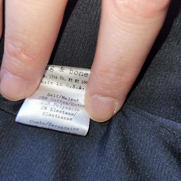 Rag & Bone Asymmetrical Design Shift Dress, VGUC, Size 2 - Picture 7 of 8